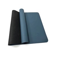 Tapis de yoga en caoutchouc naturel PU multi-couleurs, 5 mm, uni, sans motif, antidérapant, logo personnalisé au laser pour la maison et le studio de yoga