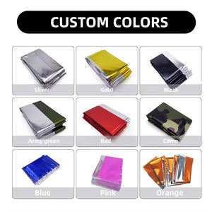 Selimut Darurat Ringan Pertolongan Pertama, Selimut Termal Tahan Air Berbahan Mylar - Product Image 3