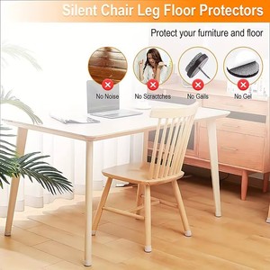<span class=keywords><strong>Protection</strong></span> <span class=keywords><strong>de</strong></span> sol en silicone, protège-pieds <span class=keywords><strong>de</strong></span> <span class=keywords><strong>chaise</strong></span>, protège-pieds <span class=keywords><strong>de</strong></span> <span class=keywords><strong>chaise</strong></span> en silicone avec protège-pieds en feutre - Product Image 6