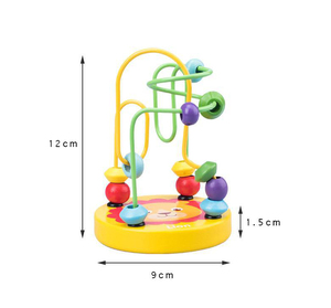 ชุดตัวต่อไม้ปี 2025 แบบต่อซ้อนเป็นหอคอย พร้อมนาฬิกา เกมดนตรี ของเล่นเสริมพัฒนาการแบบมอนเตสซอรี่ ของขวัญสำหรับเด็ก - Product Image 2