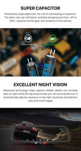 Nouvelles caméras dôme de surveillance de voiture en gros prennent en charge le moniteur de stationnement 24H de haute qualité - Product Image 4