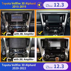 Radio Android para Auto de 12.3 Pulgadas con GPS, Navegación, Pantalla Estéreo para Toyota Vellfire 30 Alphard 2015-2021, Reproductor Multimedia con CarPlay y Video - Product Image 2