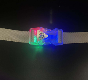 Boucle de ceinture LED réglable tactique à dégagement rapide latéral, boucle en plastique <span class=keywords><strong>pour</strong></span> ceinture militaire, collier <span class=keywords><strong>pour</strong></span> animaux de compagnie, boucle de laisse <span class=keywords><strong>pour</strong></span> <span class=keywords><strong>chien</strong></span>, accessoire de sac - Product Image 3