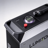 Machine de nettoyage au laser à fibre pulsée, pistolet de nettoyage au laser portable, 100W 200W 500W, éliminateur de rouille au laser pour métal et bois