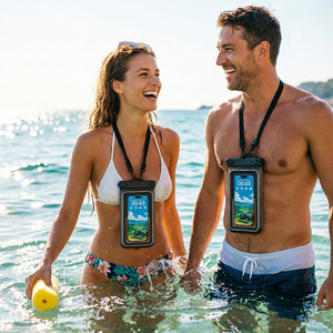 Sac étanche pour téléphone portable flottant en mousse de plongée personnalisé en usine, étanche IPX8, pour la plage, la piscine, housse de protection pour téléphone - Product Image 5