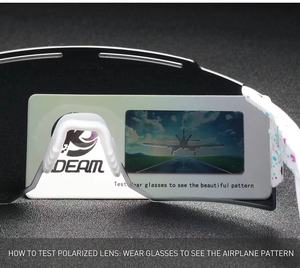 Gafas de Sol Deportivas Personalizadas, Resistentes al Viento, para Correr y Ciclismo, con Protección UV400, Montura de Plástico PC, Lentes de Material TAC - Product Image 6