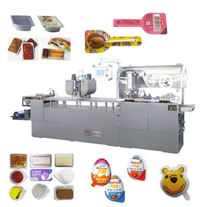 CE ISO certified automatic hot forming fun egg chocolate bubble cover blister packing packaging machine