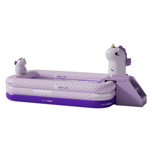 Umweltfreundliche PVC Aufblasbare Schwimmbadabdeckung Verstärkte Kunststoffplane 7mm Rechteckig SOWHY für Heim- und Außenbereich - Product Image 5