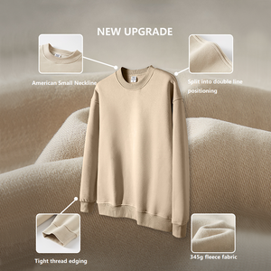 345G polaire sweat et pantalon de survêtement ensemble automne hiver hommes femmes marque de mode décontracté sport lâche <span class=keywords><strong>Pull</strong></span> - Product Image 5