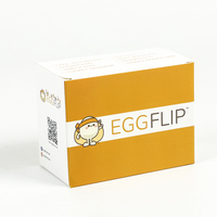 Weiß-Gelbe Papier-Frühstücksbox mit Cartoon-Design und Individueller Bedruckung für Sandwiches, Takeaway, Fast Food, Restaurant, Lieferung und Partys