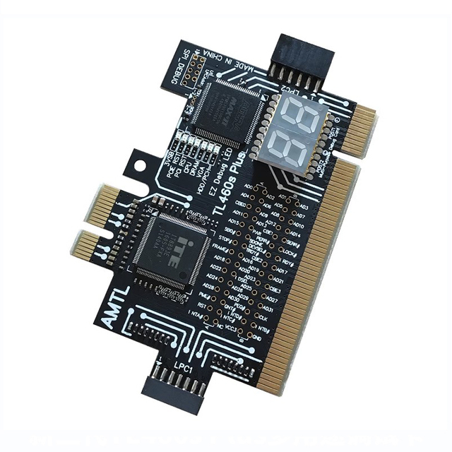 TL460 Multi-purpose Debugging Card Computer PCI E test Card LPC DEBUG Diagnostic Card Automatically Identify Motherboard