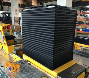 Cubierta <span class=keywords><strong>de</strong></span> fuelle <span class=keywords><strong>de</strong></span> seguridad flexible <span class=keywords><strong>de</strong></span> nailon, plataforma <span class=keywords><strong>de</strong></span> elevación <span class=keywords><strong>de</strong></span> tijera <span class=keywords><strong>de</strong></span> acordeón cuadrado en línea - Product Image 3