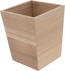 Poubelle rectangulaire en bambou, finition bois naturel, avec corbeille à déchets, décoration écologique en bambou pour l'accentuation <span class=keywords><strong>de</strong></span> la maison - Product Image 6