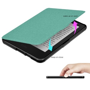 Nueva Funda Delgada de Cuero PU+TPU de Silicona Suave para <span class=keywords><strong>Kobo</strong></span> <span class=keywords><strong>Clara</strong></span> <span class=keywords><strong>HD</strong></span> de 6 Pulgadas 2018 - Product Image 5
