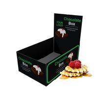 Caja de Exhibición de Cartón para Productos con Impresión Personalizada, Caja de Exhibición de Cartón para Mostrador, Caja de Exhibición de Cartón para Venta al por Menor