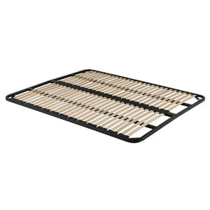 Регулируемая складная металлическая железная деревянная платформа королевского размера - Product Image 3