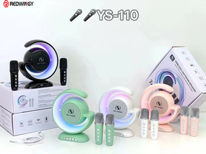 Meilleur <span class=keywords><strong>haut</strong></span>-<span class=keywords><strong>parleur</strong></span> de karaoké portable Bluetooth Lautsprecher avec double microphone, lumière LED en forme de lune avec <span class=keywords><strong>haut</strong></span>-<span class=keywords><strong>parleur</strong></span> Bluetooth - Product Image 2