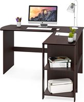 Bureau de direction de luxe rouge en forme de voiture, design créatif, semi-circulaire, pour PDG