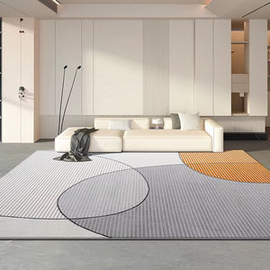 Tapis d'intérieur moderne de luxe, grand, fait à la machine, en jacquard, tapis doux pour chambre à coucher, salon, salle à manger, adapté aux animaux domestiques, décoratif - Product Image 1