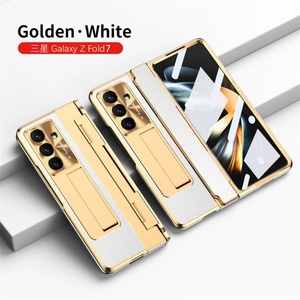 Lujo 360 °   Funda con Soporte Magnético Giratorio y Carga Inalámbrica para Samsung Z Fold 7 6 5, Carcasa Plegable Antigolpes para Teléfono Móvil - Product Image 6