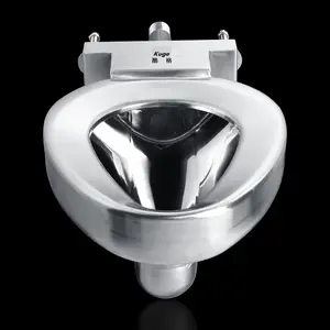 American Style Wall Hung P-trap Stainless Steel Prison Toilet Bowl For Sale