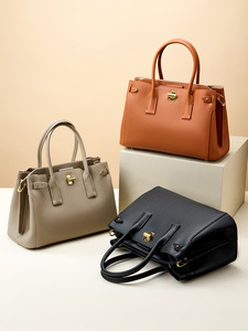 Borsa a Tracolla in Vera Pelle di Alta Qualità, Grande Capacità, Impermeabile, per <span class=keywords><strong>Donna</strong></span>, Ideale per il Pendolarismo - Product Image 4