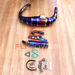 ชุดท่อไอเสียรถจักรยานยนต์ไทเทเนียมออกแบบได้เอง <span class=keywords><strong>Ktm690</strong></span> Ktm125 Ktm250 Ktm450 <span class=keywords><strong>Ktm690</strong></span> Ktmrc390 Ktm125 Ktm200 - Product Image 2