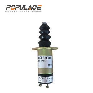 Válvula Solenoide 12V 307-2547 para Corte de Combustible de Motor Diésel, Controlador de Apagado, Tamaño de Puerto 3/8 Pulgadas, Medio: Aceite - Product Image 2