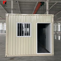 Maisons préfabriquées portables de 10 pieds et 20 pieds, maisons de luxe modulaires préfabriquées en kit, maisons conteneurs