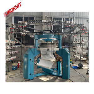 Machine à tricoter circulaire double jersey automatique à grande vitesse 5,5 kW certifiée CE - Product Image 2