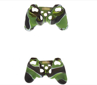 Camouflage Silicone Peau Cas Housse De Protection pour PS 3 PS3 Contrôleur 9 Couleurs