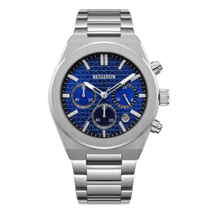 Private Label OEM ODM Watch Chronograph Geometric Dial Custom Logo <b>Wristwatch</b> for Watch Brand Boutique Online Store Retailer - Product Image 4