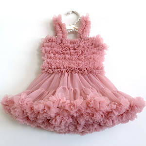 Vestido de Princesa para Niñas, Vestido de Tul para Fiestas de Cumpleaños de Verano, Venta al por Mayor - Product Image 3