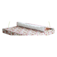 Matelas de luxe pour chambre à coucher, en forme de rose, best-seller, tissu tricoté en polyester haute densité, hybride 5x6FT, 25cm