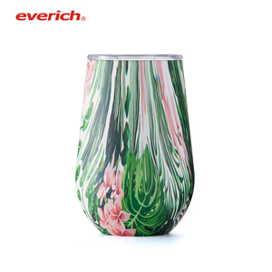 Listo para nave <span class=keywords><strong>Amazon</strong></span> Top vender 4-Paquete de 12oz de tazas de cerveza, vino, Copa frasco de vacío de acero inoxidable café de acero vino vaso - Product Image 2
