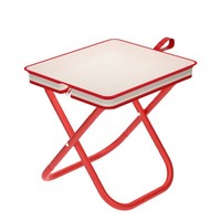 Tabouret pliant portable pour festivals de musique et voyages en train à grande vitesse – Tissu Oxford et acier à haute teneur en carbone