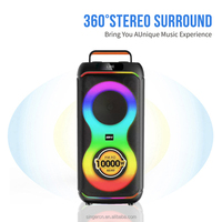 Altavoz Karaoke Portátil para Fiestas GD-2608 GD-2823, Altavoz Activo de Plástico, Reproductor de Música, Sistema de Audio, Altavoces para Fiestas