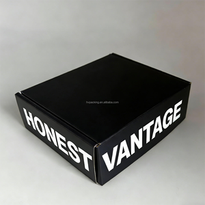 Boîte d'expédition en papier ondulé pliable avec séparateurs et inserts, personnalisable avec logo, pour shampooing et peigne capillaires - Product Image 6