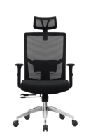 Chaise de bureau ergonomique en maille inclinable haut de gamme d'excellente qualité avec soutien lombaire en vente