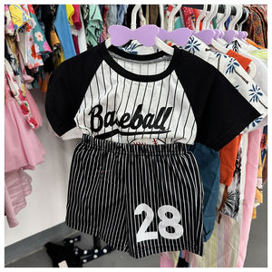 Ropa de Bebé de Marca de Moda al por Mayor, Conjunto Nuevo, Ropa de Calle, Entrega Aleatoria, Ropa de Algodón para Niños y Niñas - Product Image 1