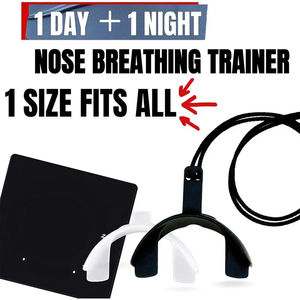 เทปปิดปากพลาสติกแบบใช้ซ้ำได้ ป้องกันการนอนกรน ระบายอากาศได้ดี สำหรับผู้หญิงและผู้ชาย ใช้ได้ที่บ้าน เดินทาง และโรงเรียน - Product Image 4