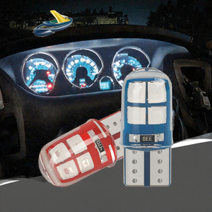 Ampoule LED T10 W5W Canbus 6SMD 5630 en silicone pour éclairage intérieur de voiture, plaque d'immatriculation et rétrofit - Product Image 3