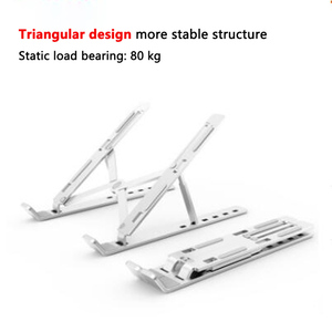 <span class=keywords><strong>Support</strong></span> D'ordinateur <span class=keywords><strong>Portable</strong></span> Réglable 7 Niveaux de Réglage en Hauteur, Pliable Pour Ordinateur <span class=keywords><strong>Portable</strong></span> <span class=keywords><strong>Support</strong></span> D'ordinateur <span class=keywords><strong>Portable</strong></span> <span class=keywords><strong>Support</strong></span> de Tablette, Ventil - Product Image 6