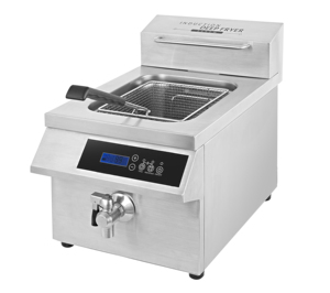Cuisinière à induction professionnelle en acier inoxydable pour cuisine commerciale, friteuse haute puissance AM-CD12F101, cuisson haute puissance offrant une intensité accrue - Product Image 4