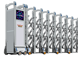Puerta Corredera Automática Industrial Moderna Shengshichanglong, Retráctil Eléctrica de Acero Inoxidable, para Uso en Villas y Hoteles, de Aluminio - Product Image 3