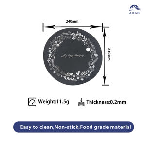 Tapis <span class=keywords><strong>de</strong></span> <span class=keywords><strong>cuisson</strong></span> à Induction en Silicone, protection contre les rayures, coussin rond isolé thermiquement, <span class=keywords><strong>plaque</strong></span> à induction, tapis <span class=keywords><strong>de</strong></span> <span class=keywords><strong>cuisson</strong></span> à induction en silicone - Product Image 4