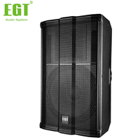 Egt Line Array Haut-parleur passif 1400w Peak Birch Plywood Boxes Single 10 Inches 2 With Erse Crossover for Church School Ktv