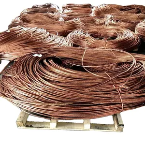 Fio de cobre de alta pureza de fio de cobre de alta qualidade da fábrica da qualidade da atacado alta pureza de cobre scrap 99.99% scrap comprar agora