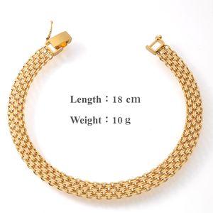 18cm10g สตรีสร้อยข้อมือทอง18K - Product Image 4
