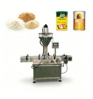 Machine de remplissage linéaire électrique automatique haute précision à économie d'énergie, directe usine, pour poudres, bocaux, bouteilles, canettes, assaisonnements et colorants